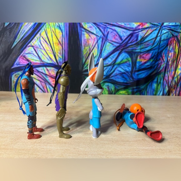 Space Jam Custom  Christmas Ornament Set Off 4,  Lebron James, Bugs Bunny - Picture 6 of 12